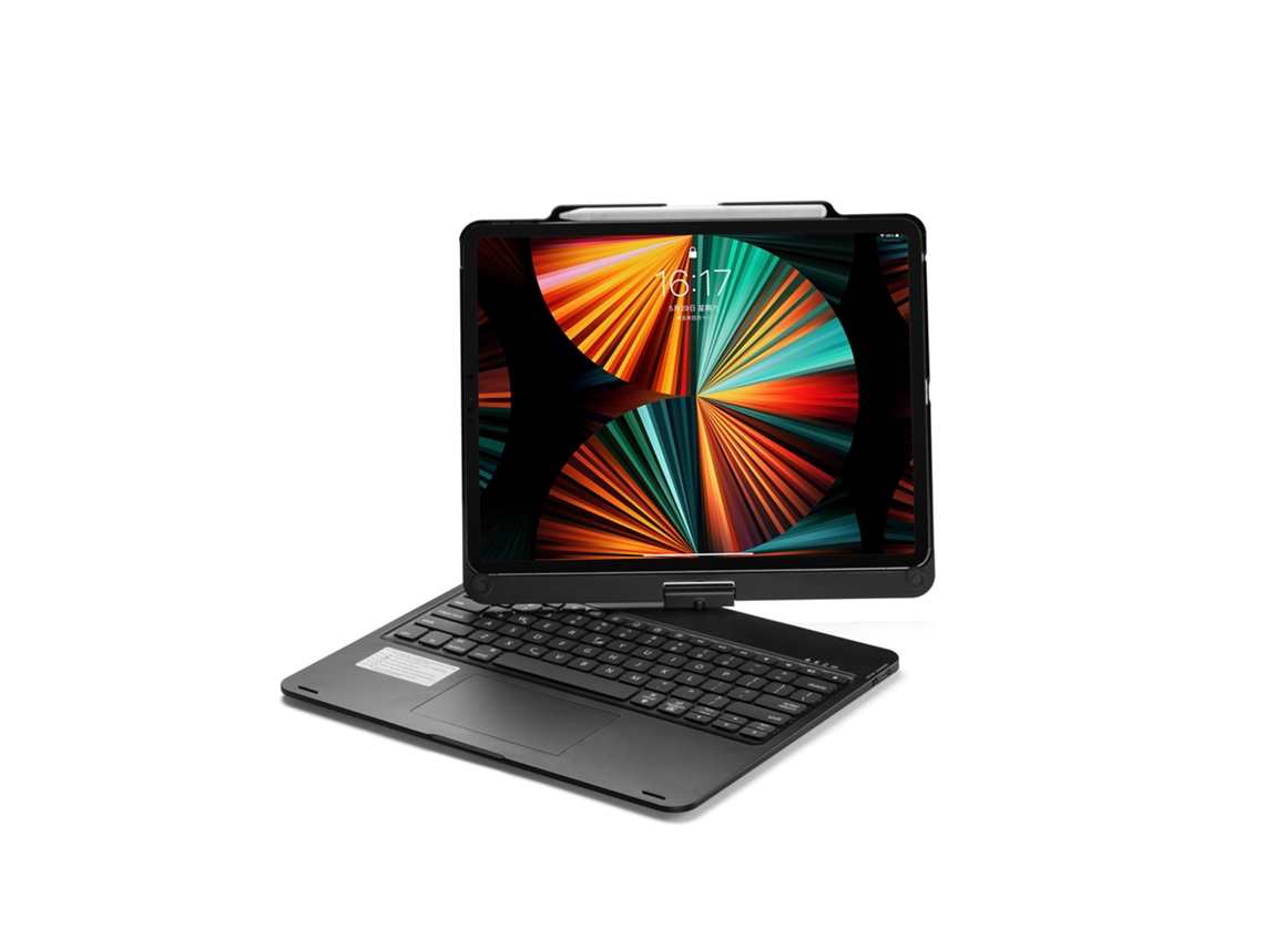 Teclado Giratório 360° Em Ouro Rosa Com Tela Sensível Ao Toque E Retroiluminação Para Apple Ipad De 10ª Geração De 10,9 Polegadas/a16. Yunzii