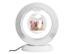 Alto Falante Bluetooth Levitating Light Luxury O Shape Forever Flowers Alto Falante Flutuante Magnético Com Led Yunzii