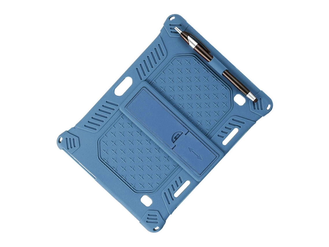 Capa De Silicone Para Tablet M30 Pro 10,1 Polegadas, Protetora Com Suporte Ajustável E Caneta Inclusa Tuotuo (azul)
