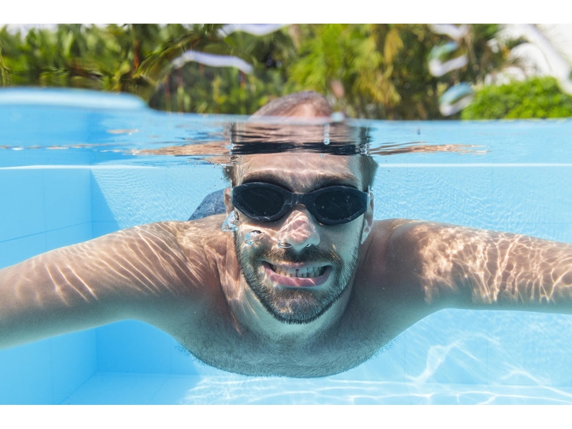 Óculos de Natação AQUAFORGE para crianças a partir de 14 anos, proteção UV, lentes coloridas, antiembaçante