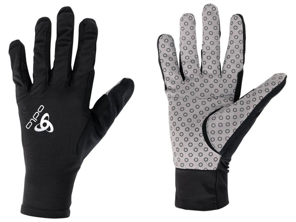 Luvas para Homem ODLO Lavas Zeroweight X-light Preto para Esqui (XS)