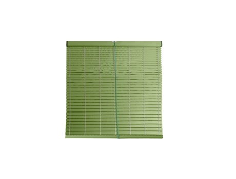 Cortina PVC Alicantina com roldana metálica | Cortina de rolo | Cortina de enrolar para janelas, portas, sala e cozinha verde azeitona 75 x 200 cm