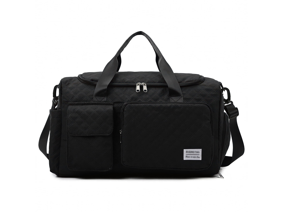 Bolsa de Viagem AQUAFORGE Esportiva para Esportes e Dança (Preta)