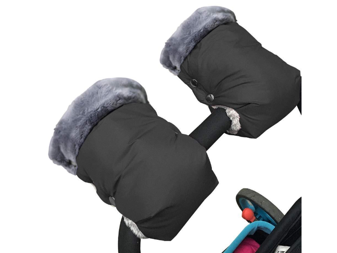 Luvas Aquecedoras para Carrinho de Bebê, 1 Par, Preto AQUAFORGE