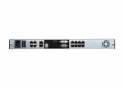Aten Switch de Carril Duplo Lcd Kvm Sobre Ip Multi-Interface Cat 5 de Acesso Local-1/Remoto-1 de 8 Portas