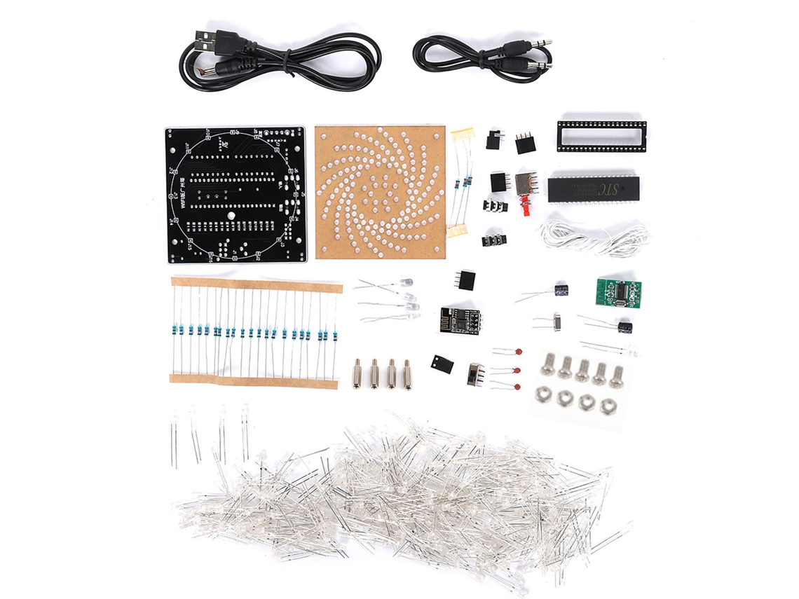 Luzes Led Coloridas Torre De Canton Com Controle App Wifi Bluetooth Componentes Eletrônicos Diy
