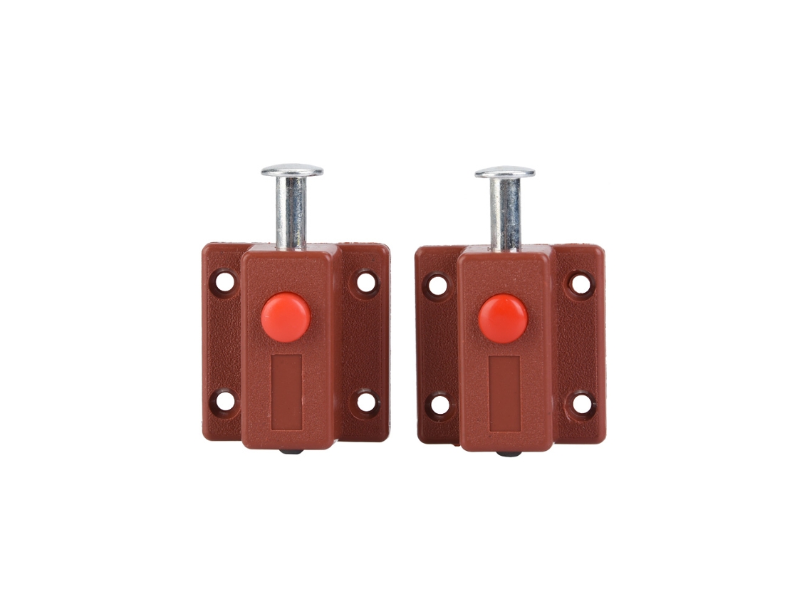 100pcs Trava De Mola Automática De Parafuso Para Móveis Janelas Armários Caixas Hardware Com Capa