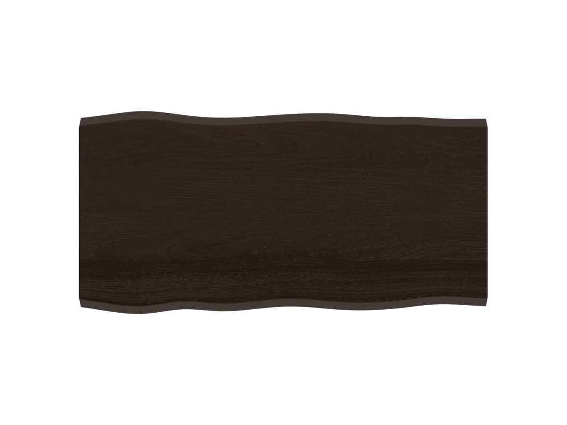 Table Top, Table Tops Vidaxl Marrom Madeira De Carvalho (100 X 50 X 2 Cm)