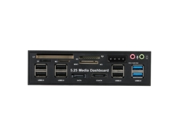Leitor De Cartão Interno Usb 3.0 Esata 5.25in Painel Frontal De Mídia Para Pc