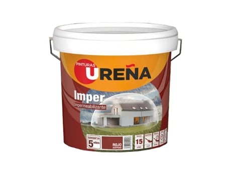 Lata De 1kg De Impermeabilizante Anti Vazamento Para Telhados De Ureia Branca Pinturas Ureña