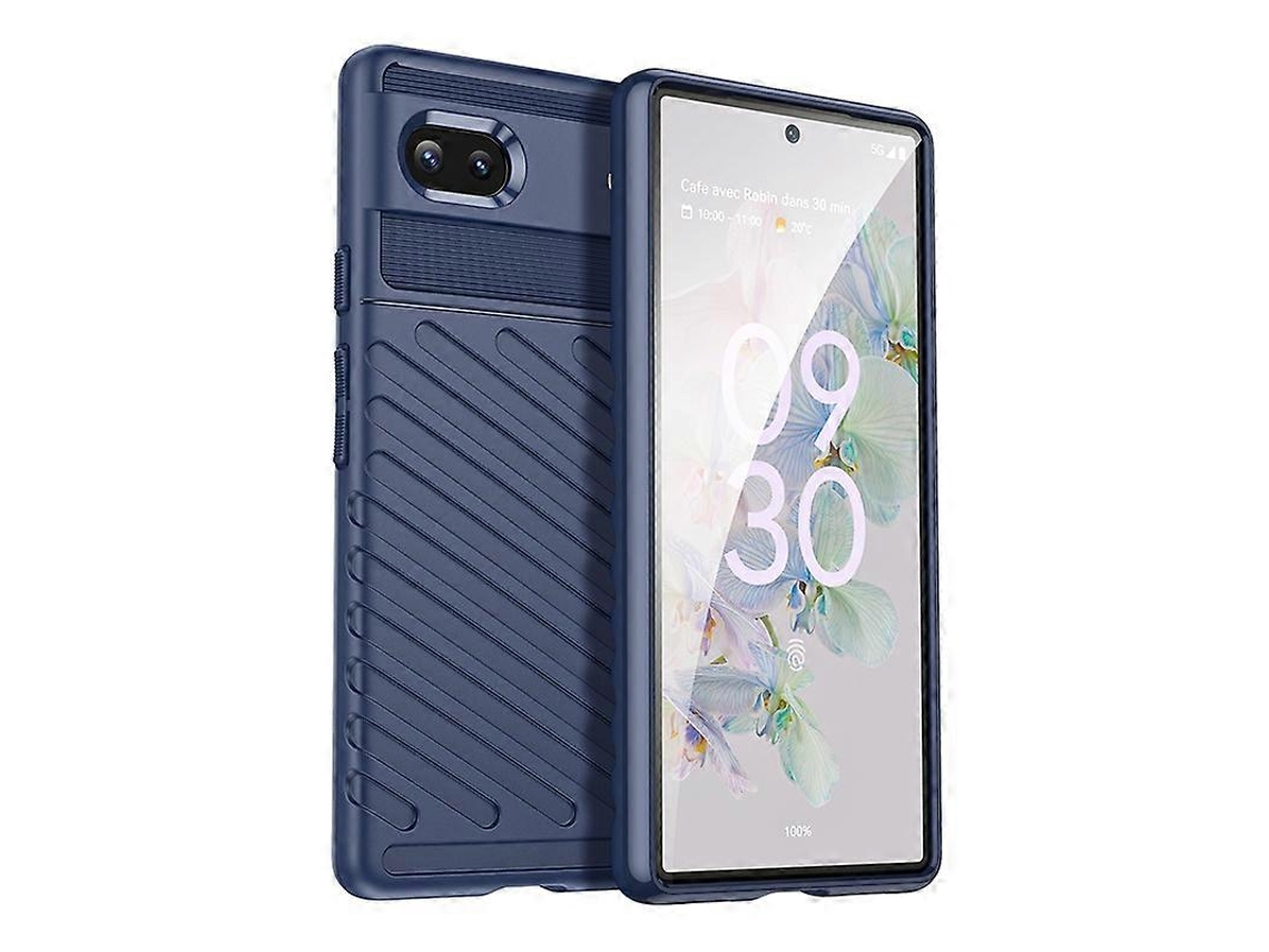 Capa De Tpu À Prova De Choque Thunderbolt Para Google Pixel 6a