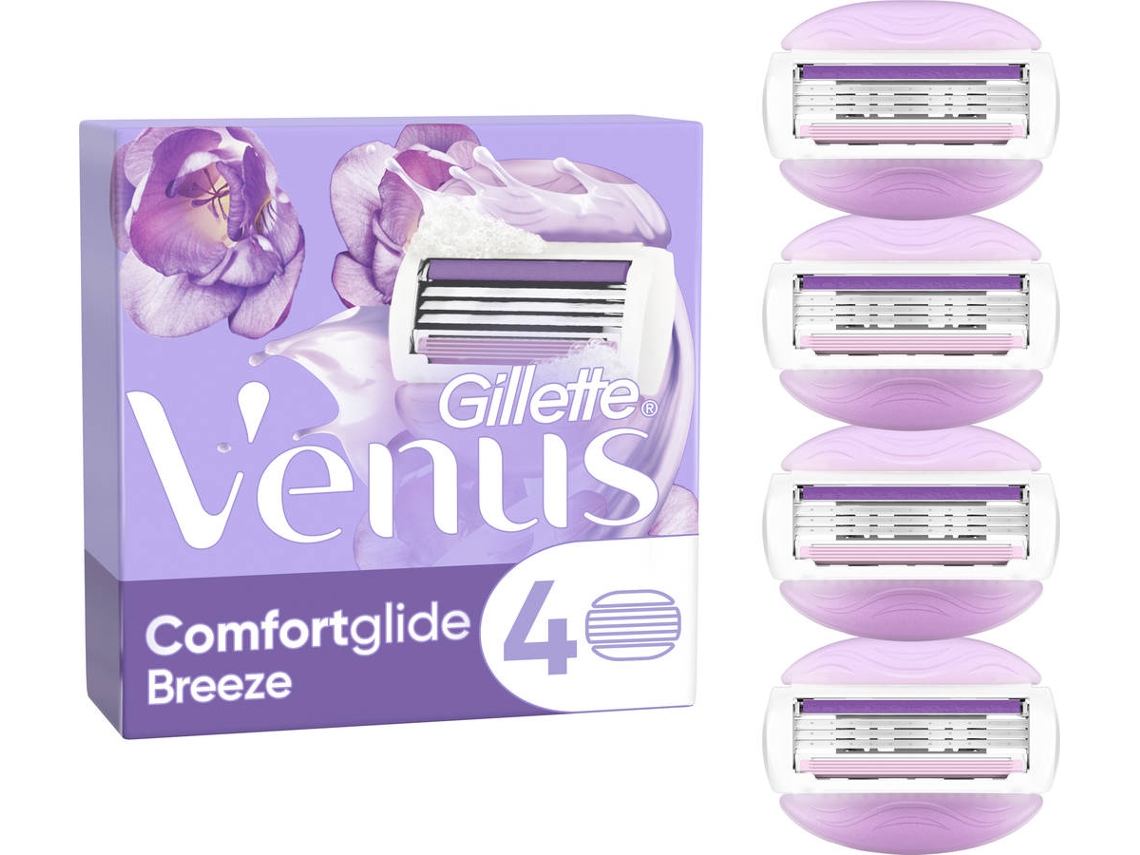 Recarga de Lâminas GILLETTE Venus ComfortGlide Breeze (4 un) 