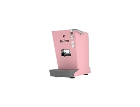 Máquina de Café Automática LOLLINA Plus Rosa + 40 Mix Classica Senza