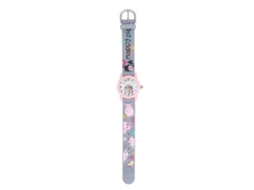 Rebe-reloj De Juguete Infantil 3d Cartoon Cerdo Cuto Impermeable Escala Clara Para Niños De 3 A 8 Años Gris