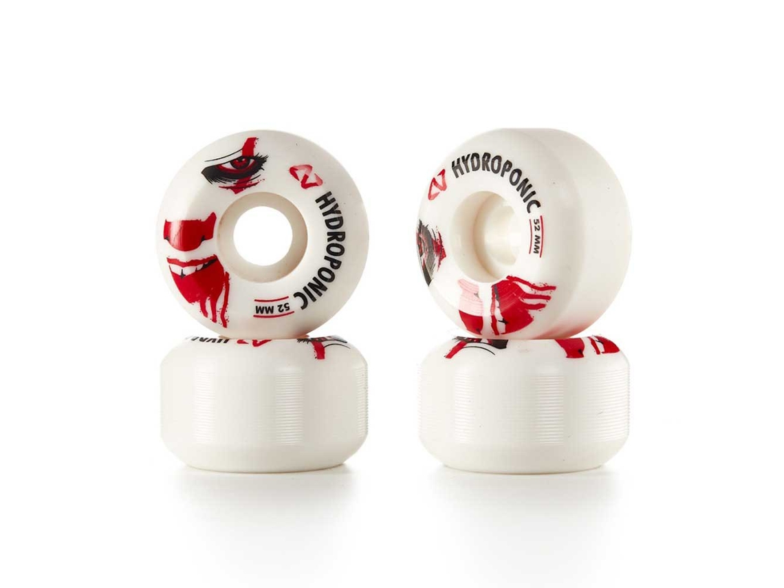 Rodas de Patins Terror 53 Mm Branco 53Mmhydroponic