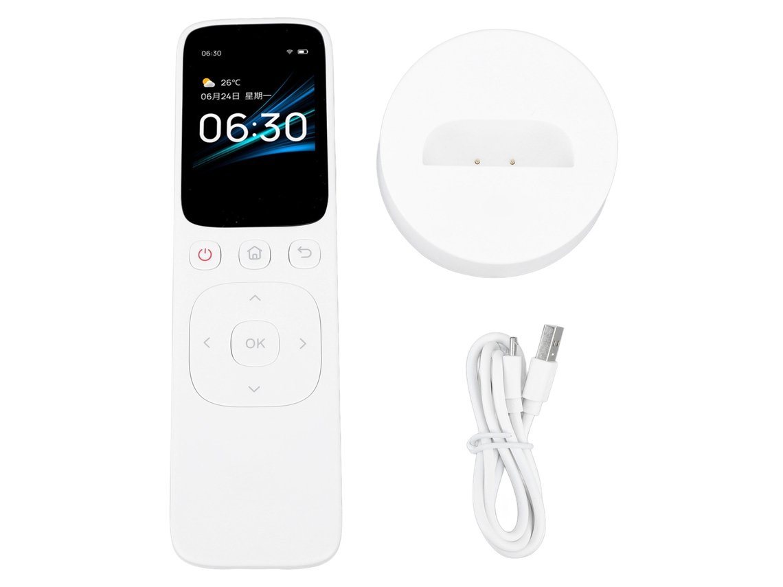 Laxiscreed Controle Central Wifi Portátil Com Tela Sensível Ao Toque E Função De Carregamento Programado