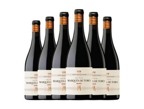 Vinho branco ARGANZA Marqués de Toro Mencía Vino de la Tierra de Castilla y León Sem Álcool (0.75 L - 6 Unidades)