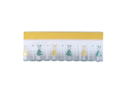 Capa de Poeira para Ar Condicionado Parede Interior Renda Decorativa 1 a 1.5p 86cm | S/MARCA