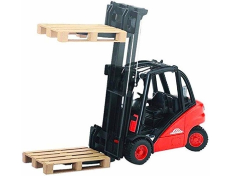 Empilhador com paletes BRUDER Linde H30D (Idade Mínima: 3 - Transportes)