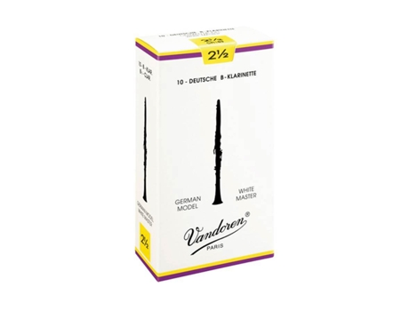 Vandoren Pack de 10 Palhetas Para Clarinete 2.5