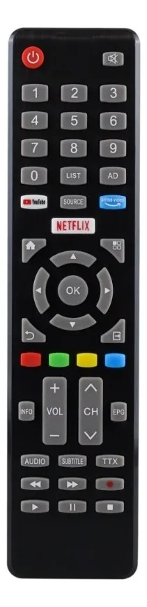 Controle Compatível Com Ghia Smart Tv Directvayotoy