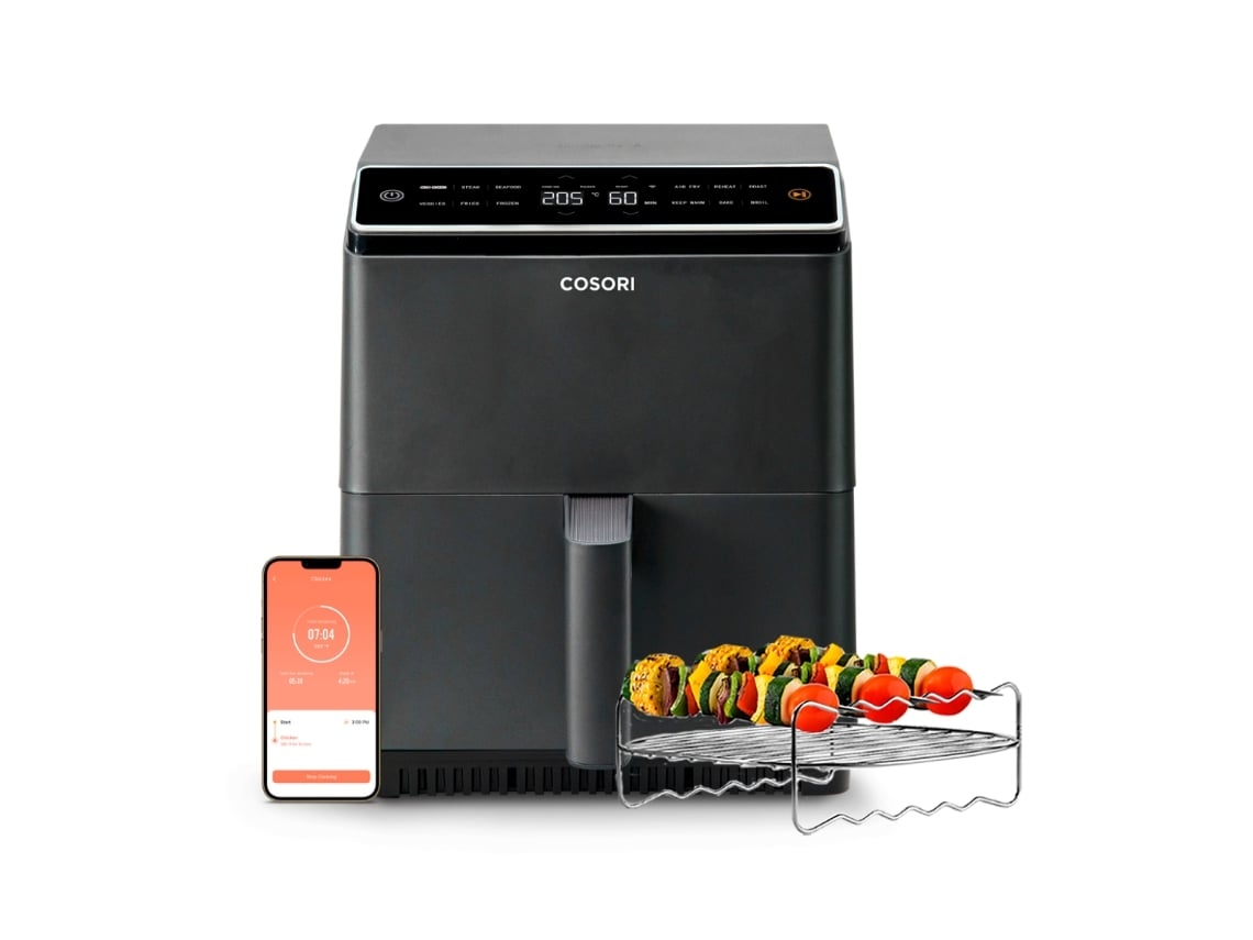 Fritadeira sem Óleo Air Fryer COSORI Dual Blaze (Outlet Grade A - 6.4 L - Preto)