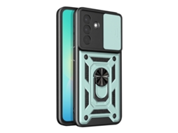 Capa Para Samsung Galaxy A27 Com Anel De Suporte E Tampa Deslizante Para A Câmara
