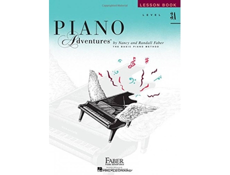 Livro Piano Adventures Level A3 Lesson Book de Vários Autores (Inglês)