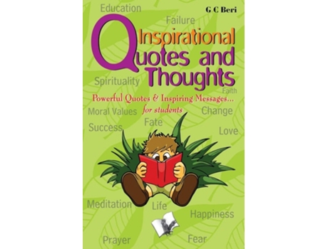 Livro Inspirational Quotes And Thoughts De Beri Prof G C (inglês)