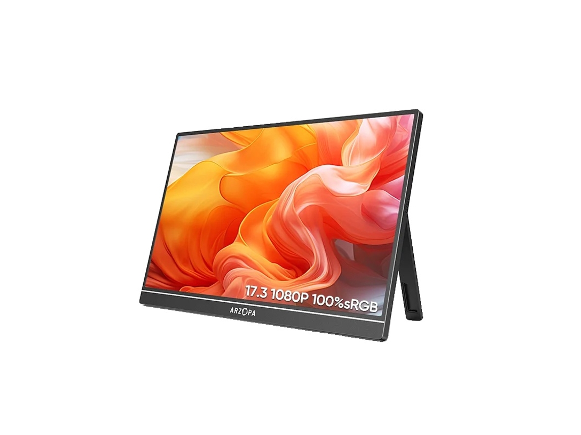 Monitor Portátil, Display De 17.3 Polegadas 1080p, Hdr10 Com Alto Falantes Embutidos,17.3 A1m 1080p Oem