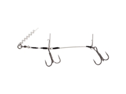 Baixos de Linha Add-It Shallow Rig Double Prateado 120 Mmwestin