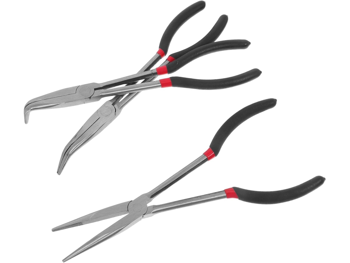 Alicate de Bico Longo Topbathy 3 Peças com Cabo Extensível