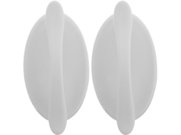 Inoomp Conjunto De 2-puxadores Plástico Para Portas Vidro Com Design Ergonômico E Pegada Confortável Gavetas