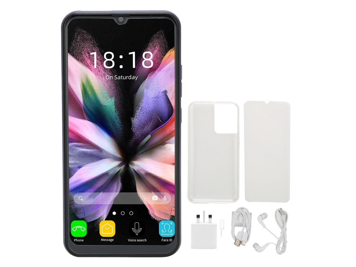 Smartphone Android Laxiscreed 8gb Ram 64gb Armazenamento Com Câmeras De Alta Resolução