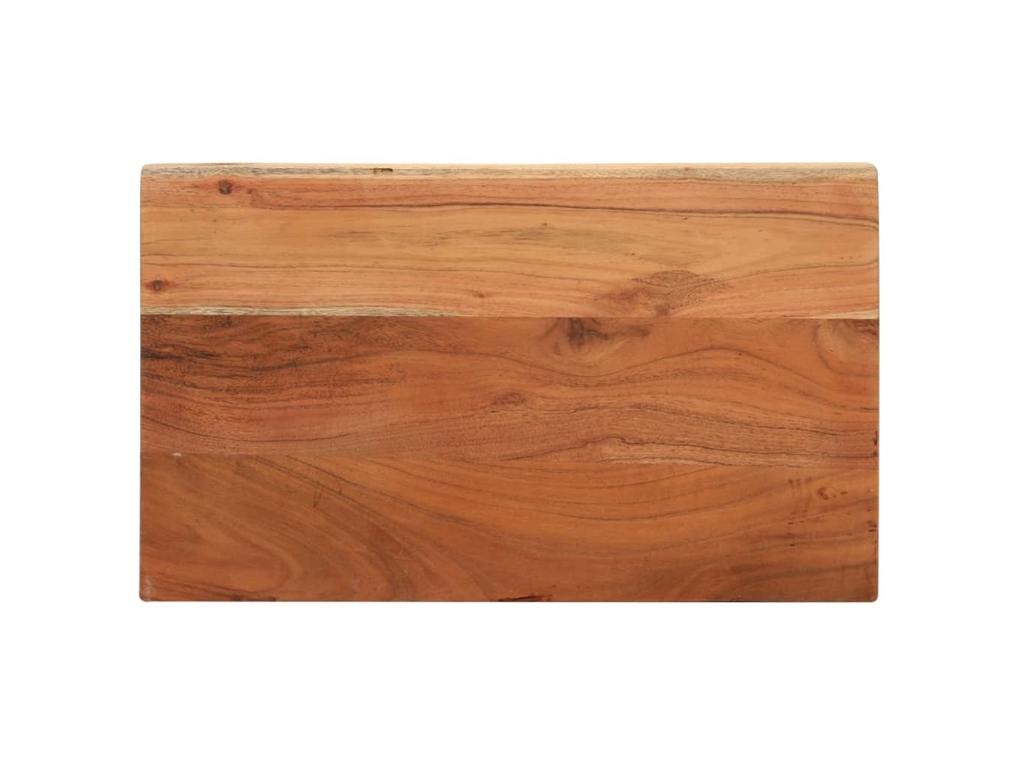 Vidaxl Tampo De Mesa Retangular 50x40x3,8 Cm Madeira De Acácia Maciça