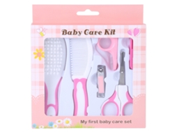 Kit de Cuidados LAXISCREED para Bebê 6pcs Rosa