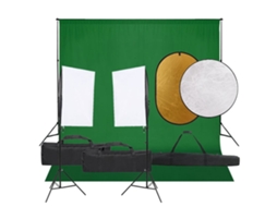 Photo Studio Kit, Photo Studio Kits Vidaxl Preto Aço (n/a)