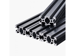 Conjunto De Perfis De Alumínio 2040 T Nut 1000mm Para Estruturas Tekmaquinas