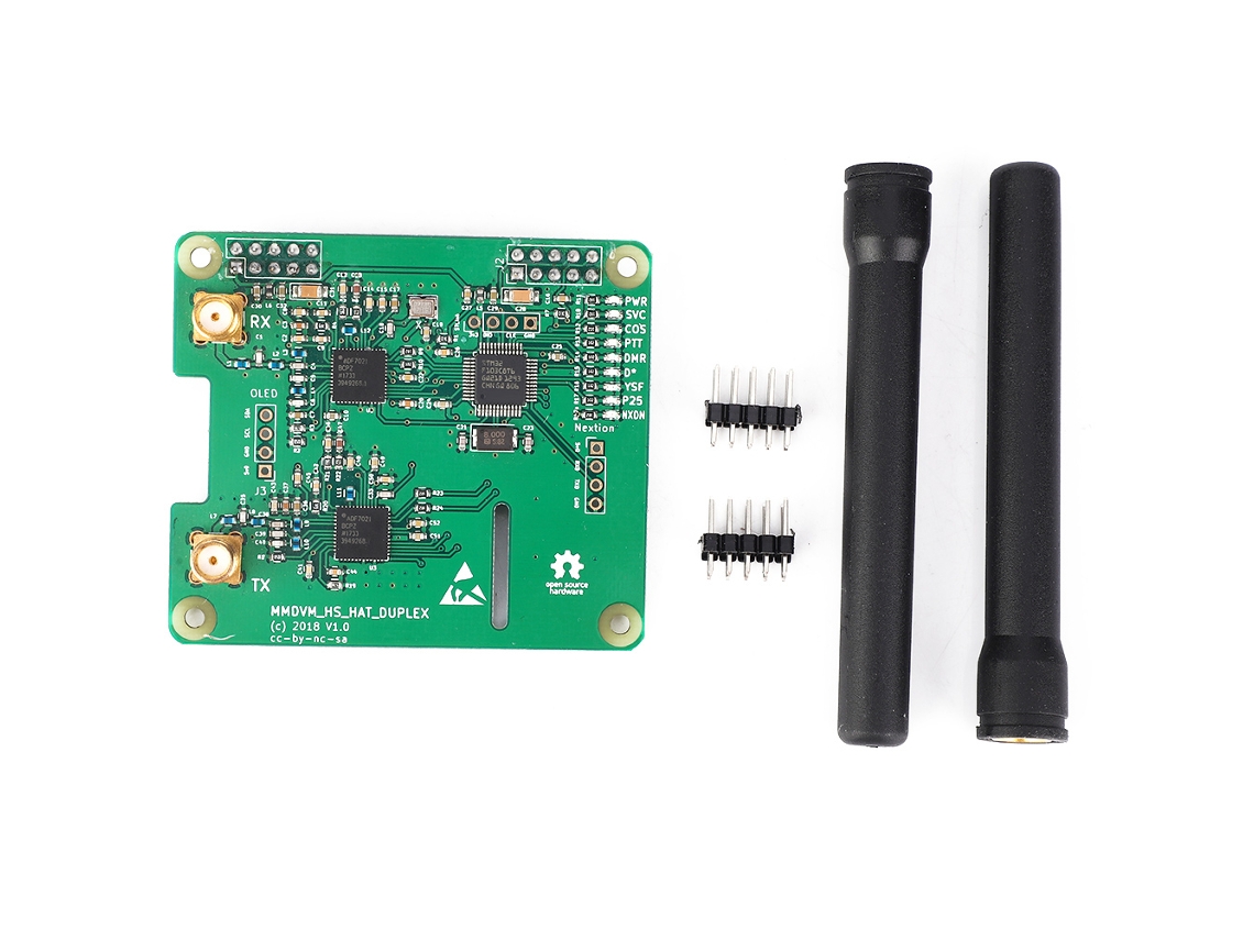 Hkj placa de Circuito Mmdvm Hotspot com Processador Arm de 32 Bits 10mw para Sistemas Dmr P 25/d Star Compatível com Raspberry Pi