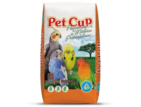 Mistura Periquitos Inglês 20kg Pet Cup