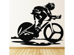 Adesivos Muraux Sports Extrêmes Para Câmaras De Garçons, Cursos De Ciclismo, Adesivos Em Vinil Para Salão De Beleza No Tema Do Ciclismo