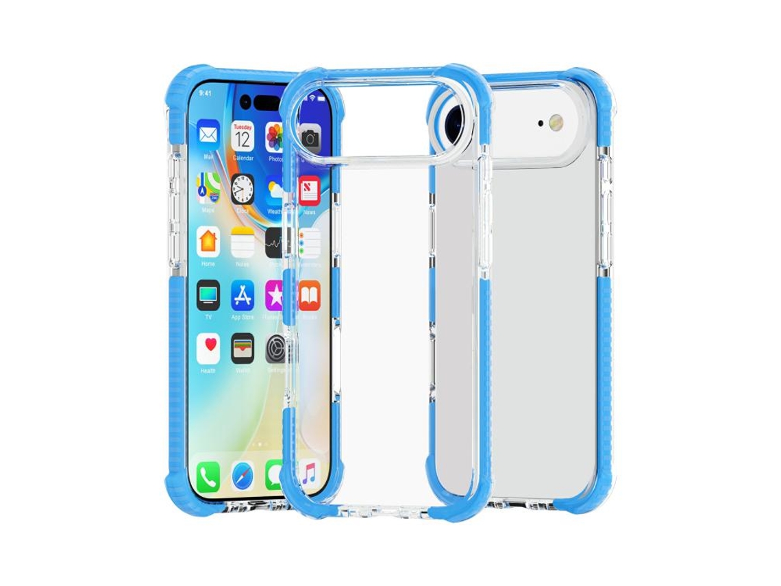 Capa Para Iphone 17 Air Com Proteção Nos Quatro Cantos - Tpu E Acrílico