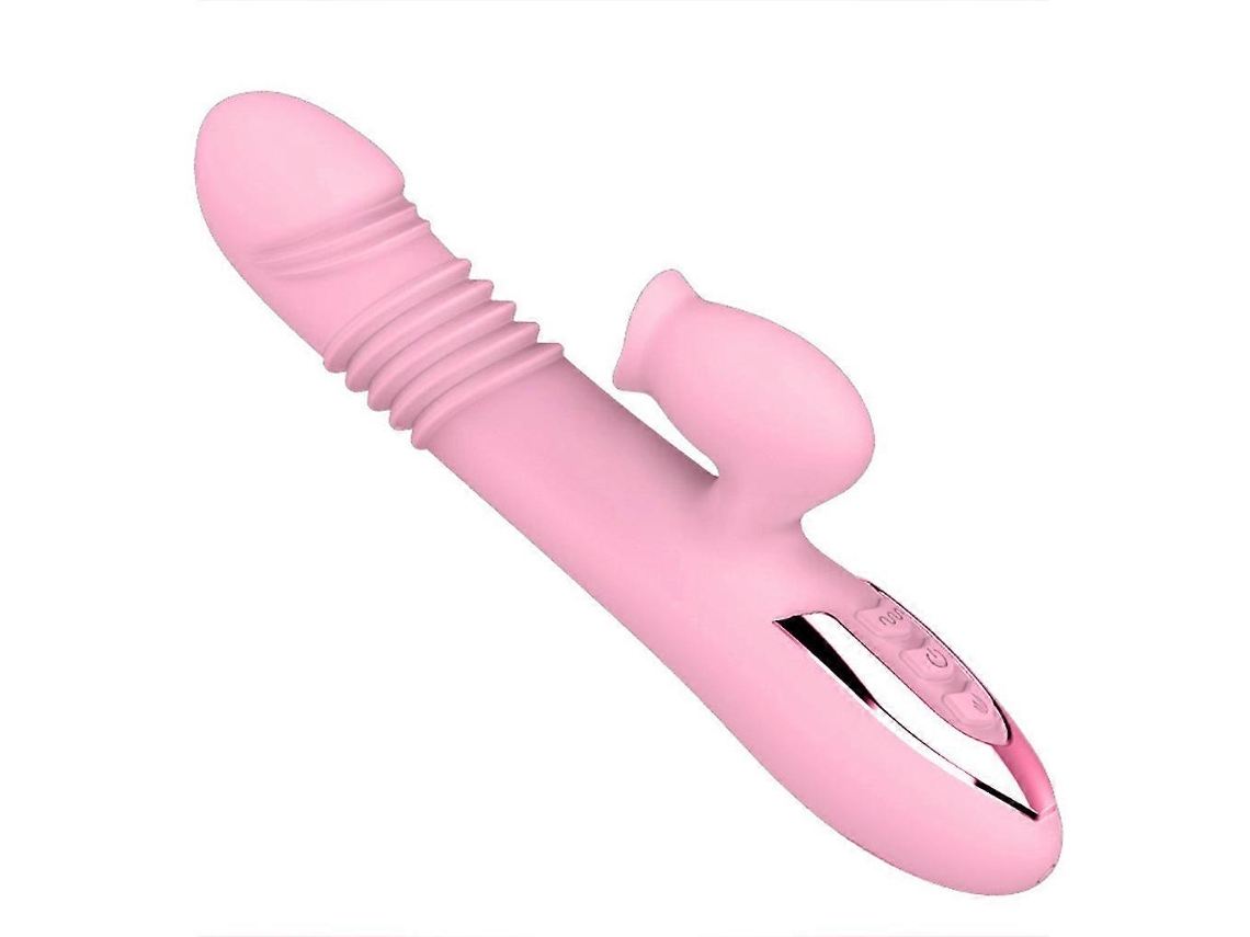 Vibrador Com Função De Lamber Em Vários Modos, Estimulador Do Ponto G, Massageador Telescópico.