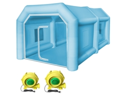 Cabine de Pintura Inflável VEVOR Oficina de Pintura 4X2 5X2 2 M Garagem de Oficina