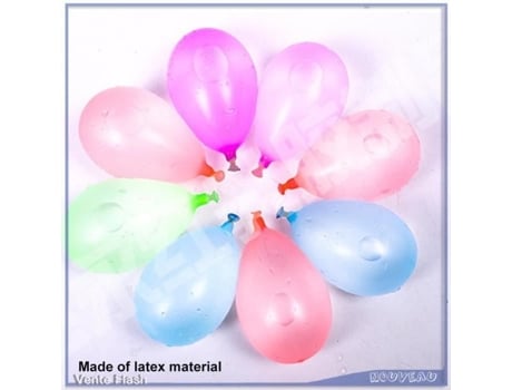 Balões De Água V Geby 500 Pcs Látex Cores Mistas Para Todas As Idades
