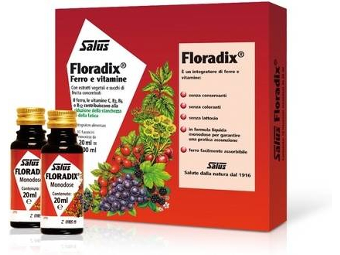 Chá SALUS Floradix (10 unidades)