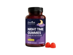 Gomas Noturnas Calmam Estresse Boa Noite
