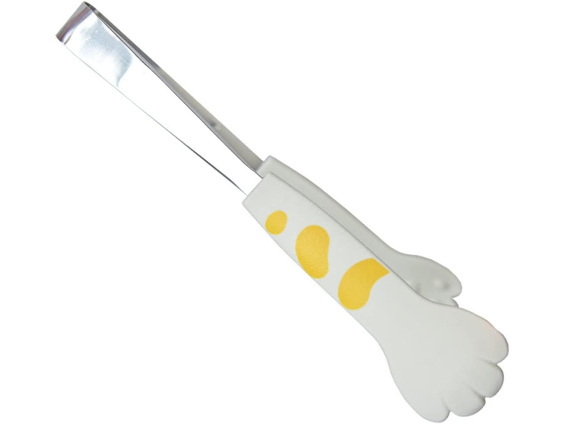Pinça Para Alimentos Churrasco Veemoon Em Aço Inoxidável Formato De Pata Gato Segura E Com Proteção Contra Calor Cor