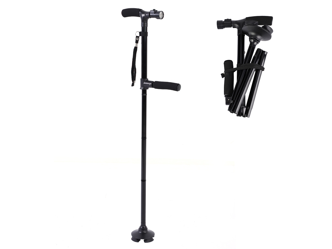 Cano Mágico Plegable Led Antideslizante para Idosos