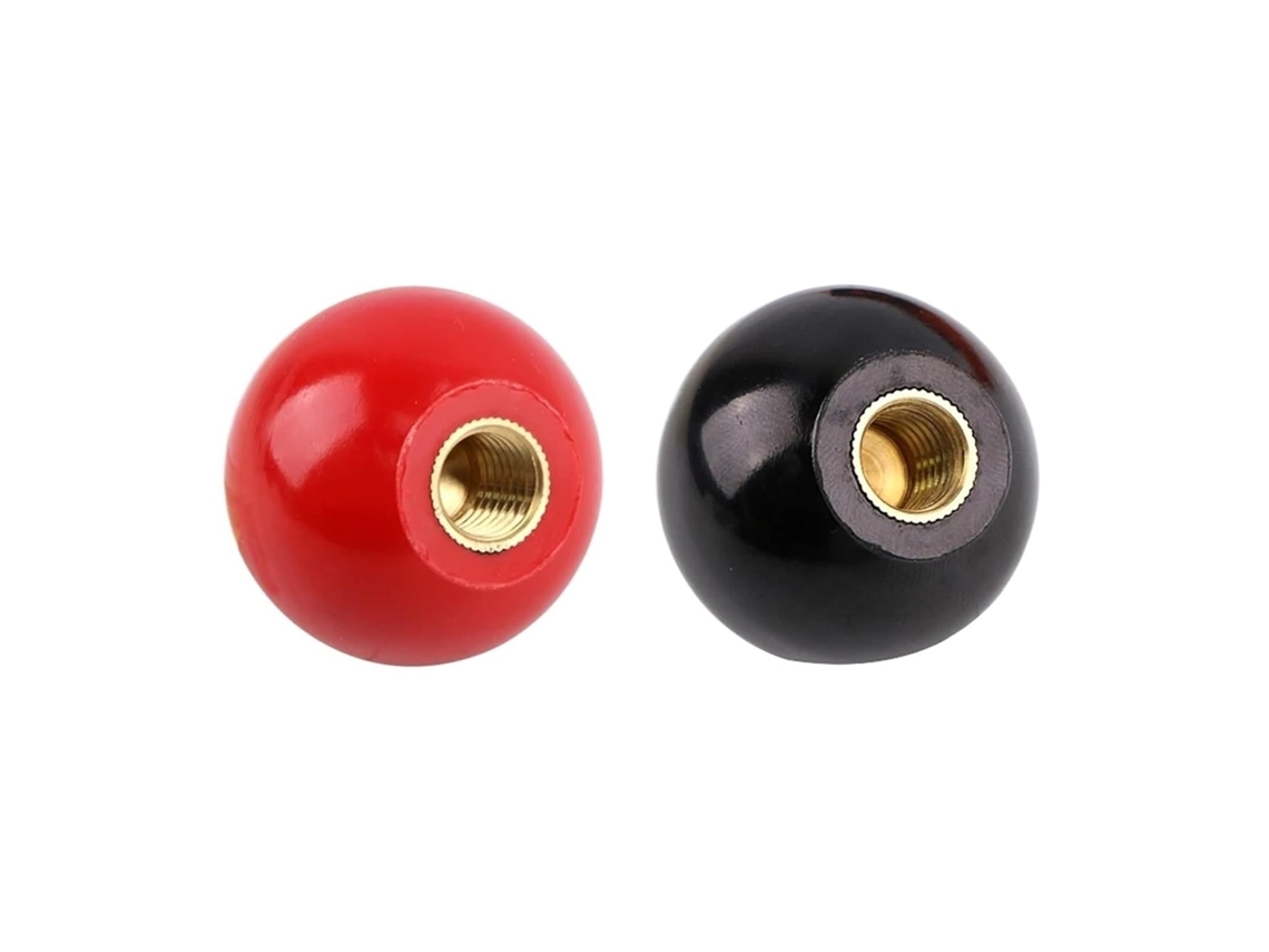 2 Peças Parafuso De Esfera Baquelite Com Porca Manual, Núcleo